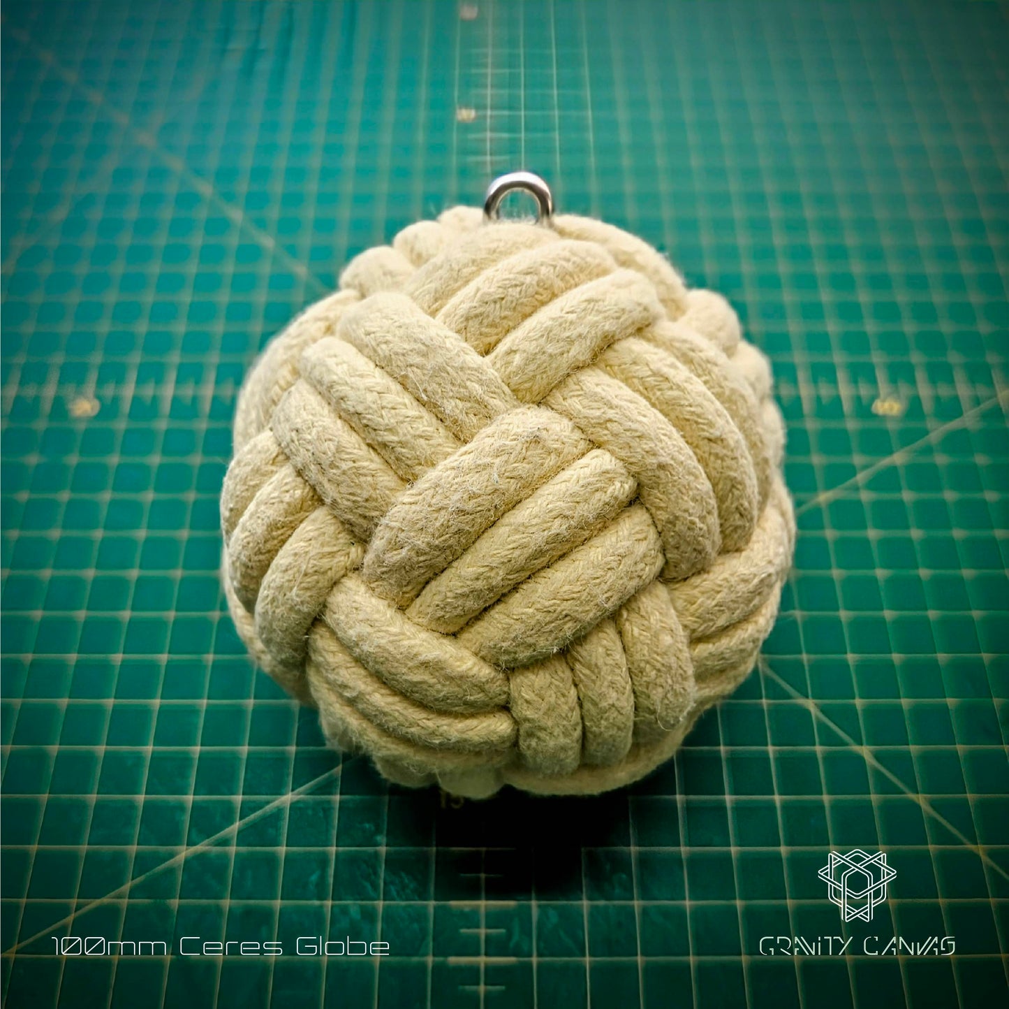 100mm globe knot spherical fire poi or rope dart head