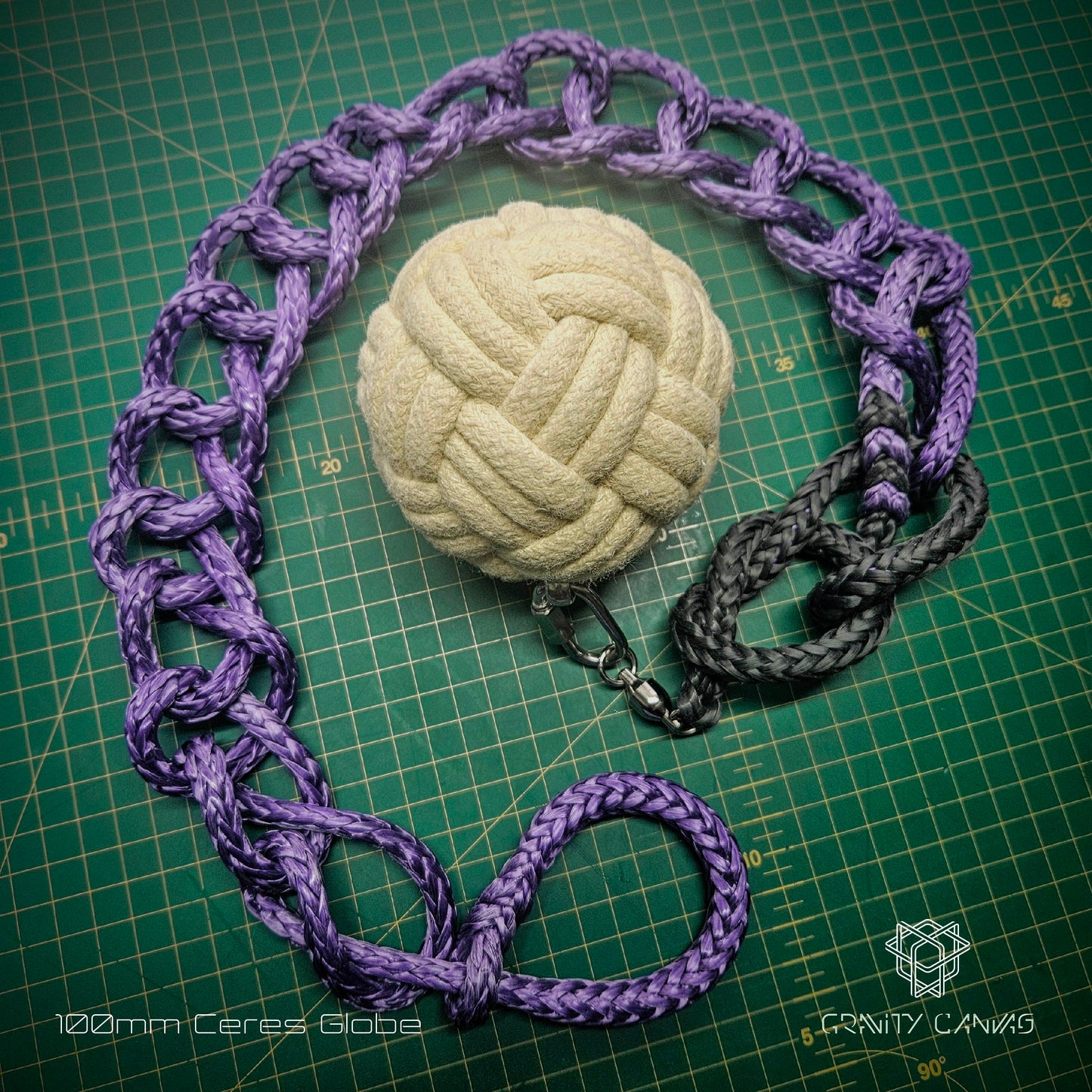 Technora Dyneema globe knot rope dart