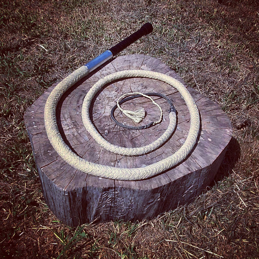 16 Plait Fire Bullwhip