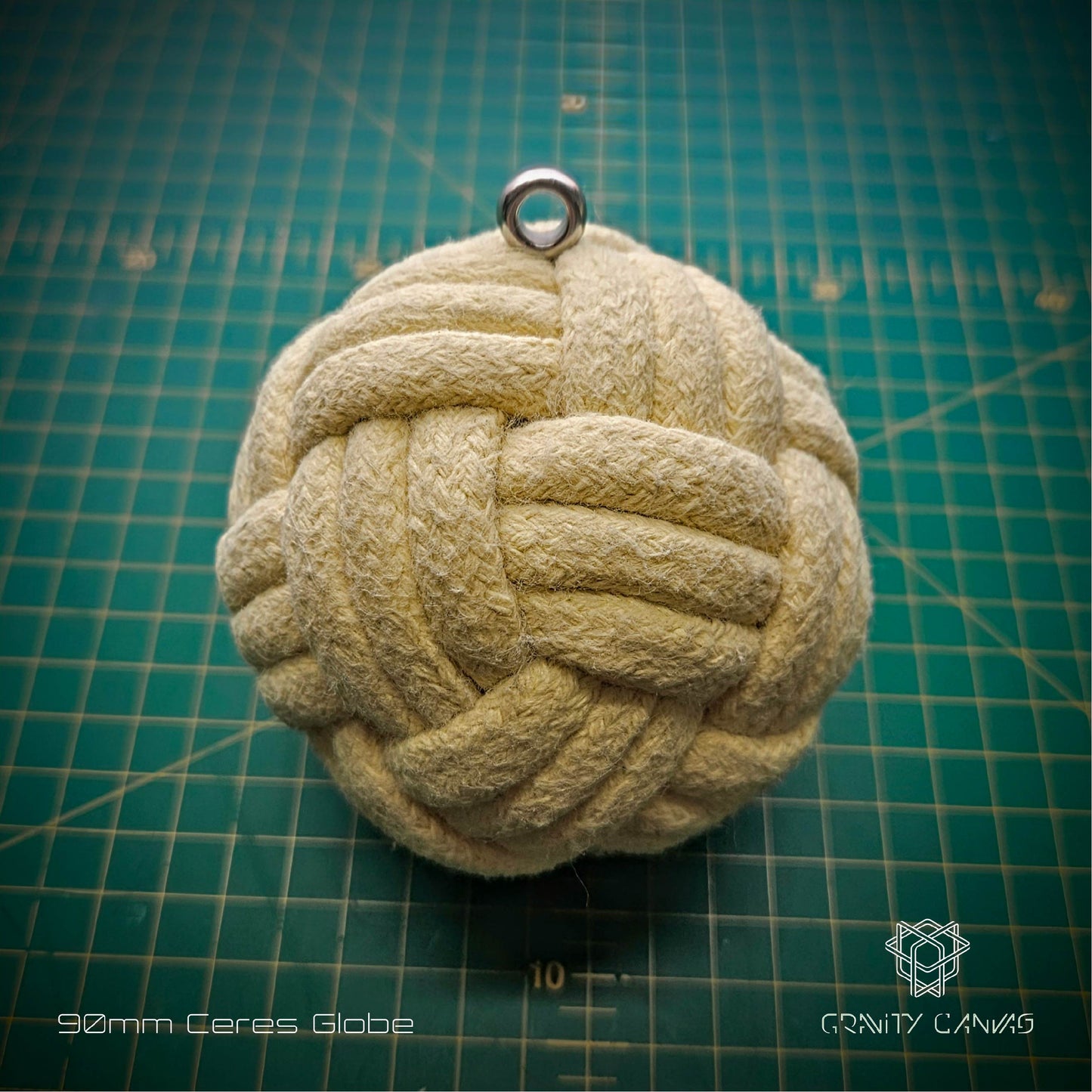 90mm Globe knot fire poi rope dart puppy hammer oxbow head