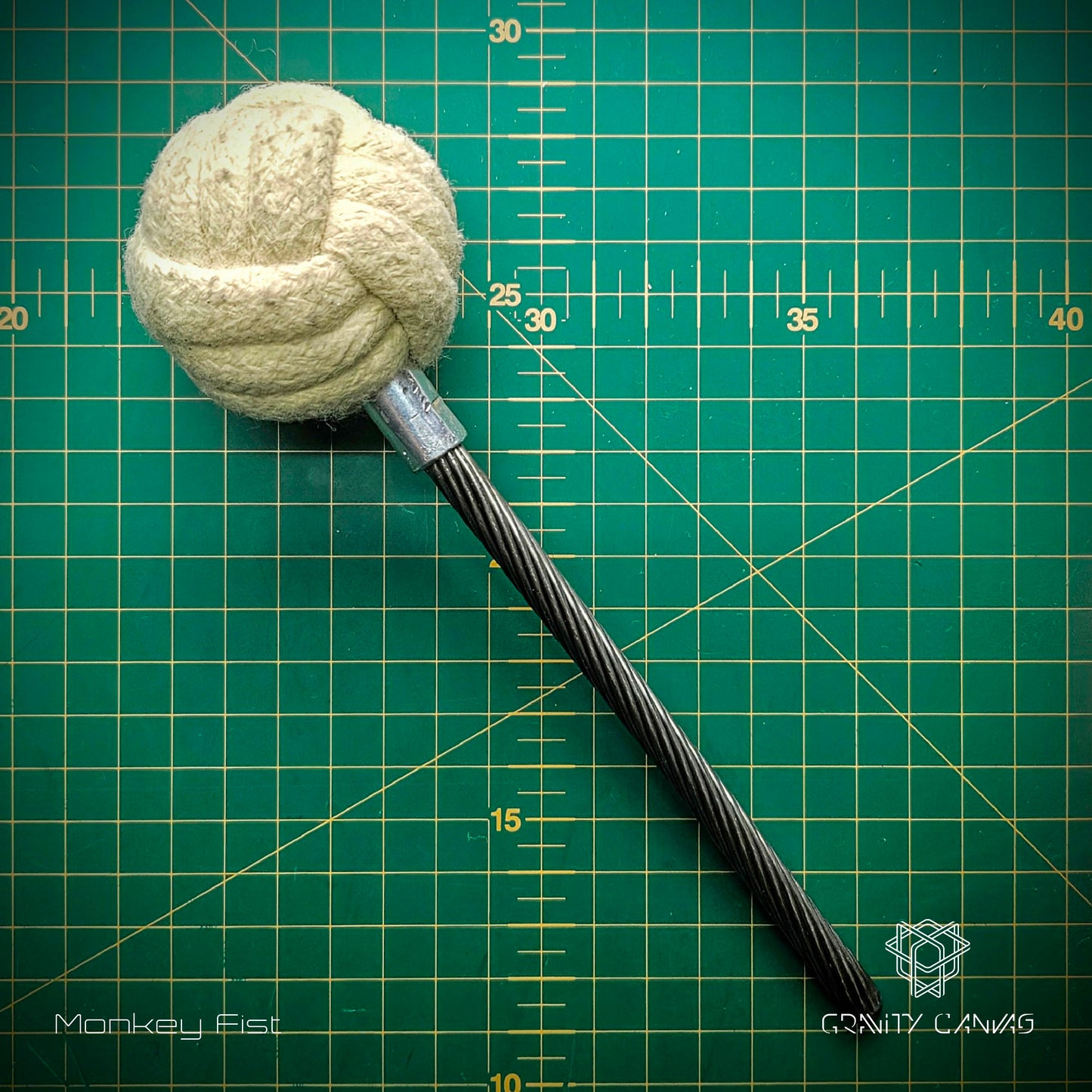 Monkey Fist spherical dragon staff spoke