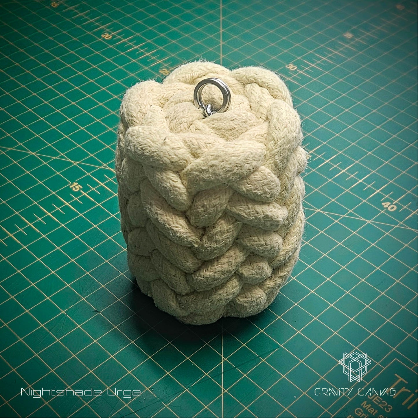herring bone knot fire poi rope dart puppy hammer oxbow head