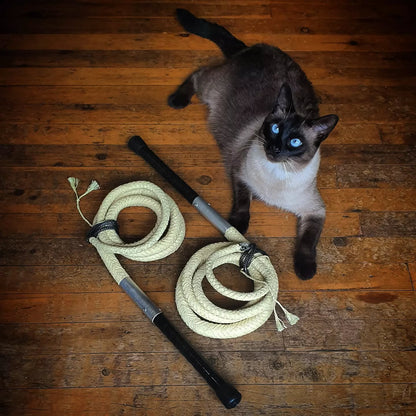 16 Plait Fire Bullwhip