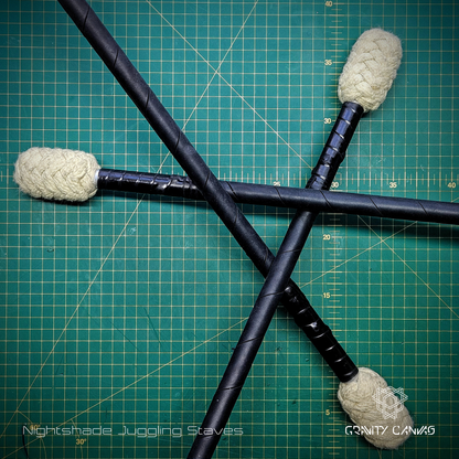 Carbon Fire Juggling Staff